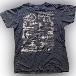 Fifth Sun Star Wars Navy Graphic Tee